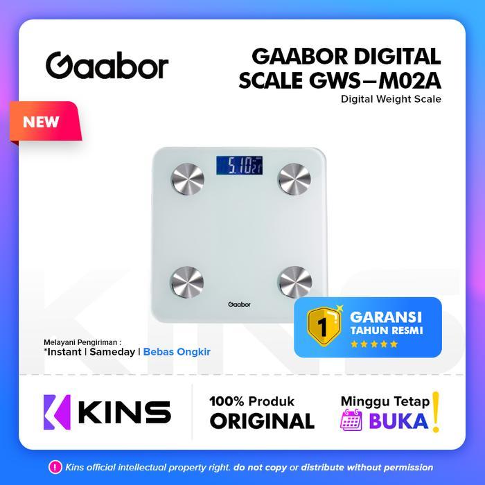 Gaabor Timbangan Digital Body Weight Scale/GWS-M02A