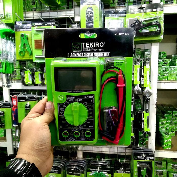Tekiro Tools - Multi Tester Digital - Compact Digital Multi Tester Ori