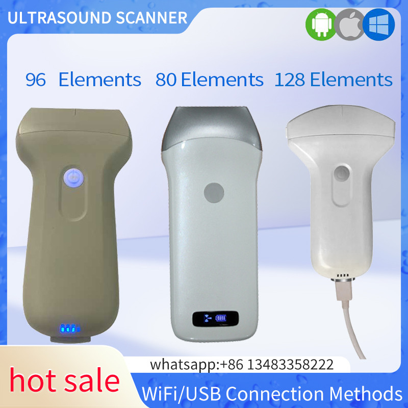 Free Suitcase Portable Wireless Ultrasound Probe Scanner Portable Machine Wifi Ultrasound Scanner