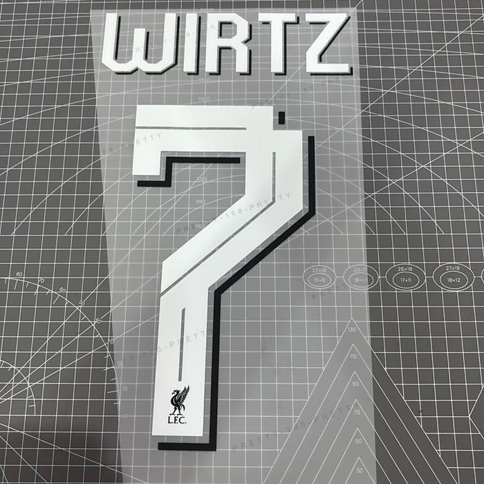 Nameset Liverpool 3Rd 25/26 Cup Version Wirtz