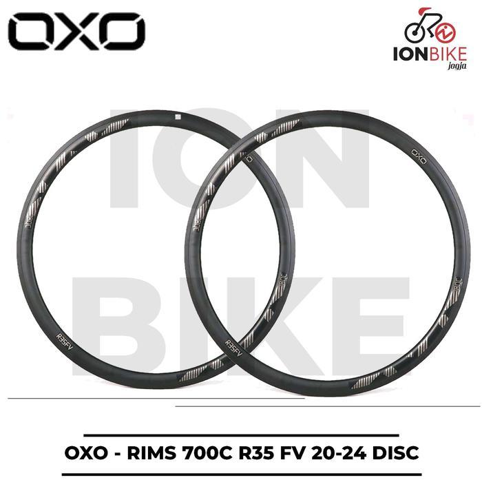 SEPASANG Velg Rim Rims 700 c R35 Lubang 20 24 Hole 20H 24H Alloy 20-24H 20-24 H 700c 29 Sepeda