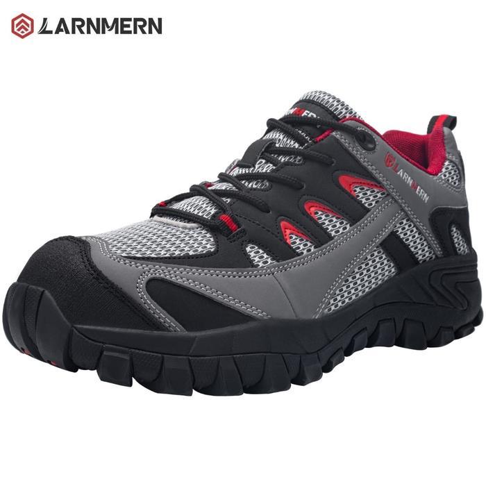 Spesial Produk Pilihan Larnmern Safety Shoes Lm170128 Pria Wanita Sepatu Kerja & Gunung Top Cap Ce