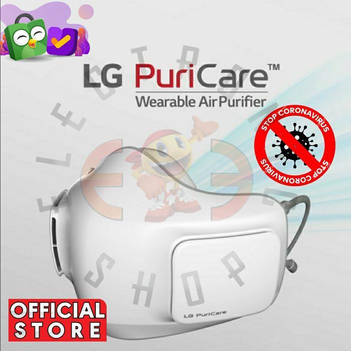 Lg Puricare Wearable Air Purifier With Hepa Filter