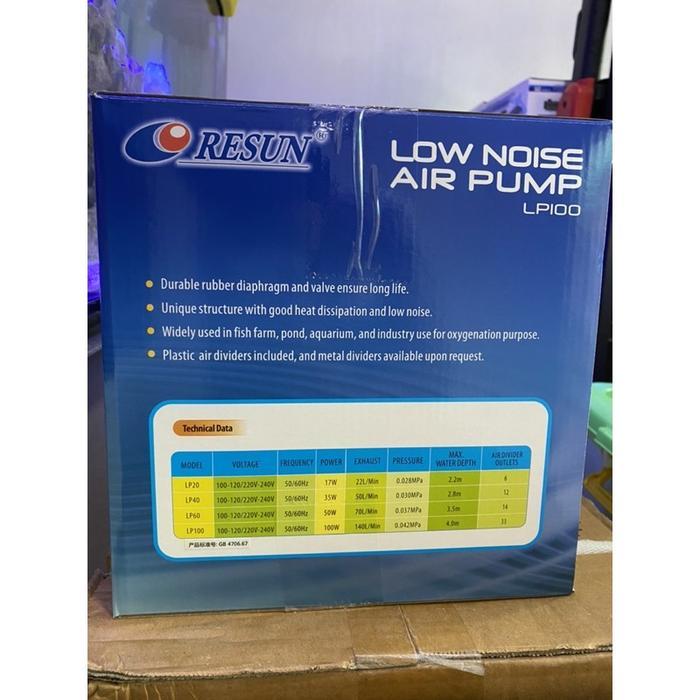 Aerator Resun LP100 Low Noice Air Pump