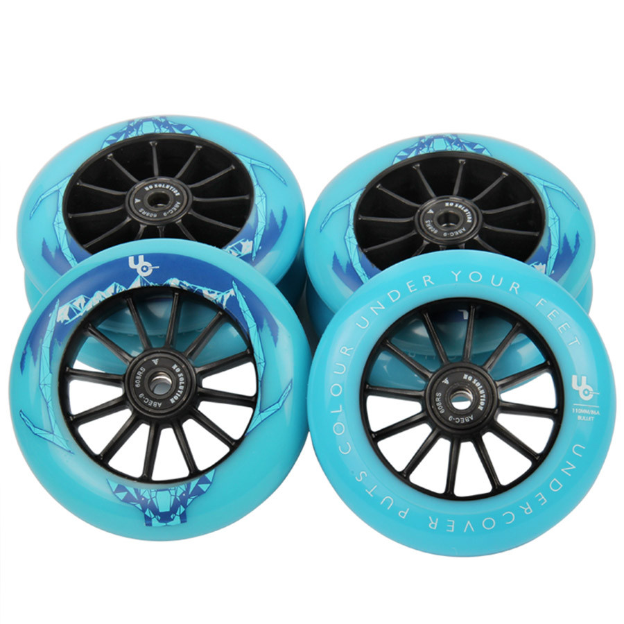 100% Original Powerslide UC Matter Wheels Under Cover Speed Inline Skates Wheels 86A 84 90 105 110mm