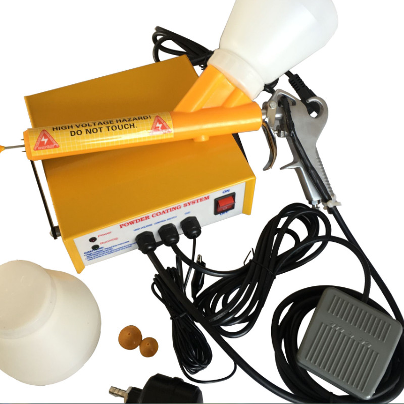 " Electrostatic Powder Coating Portable Adjustable Powder Coating System Machinery Painting "