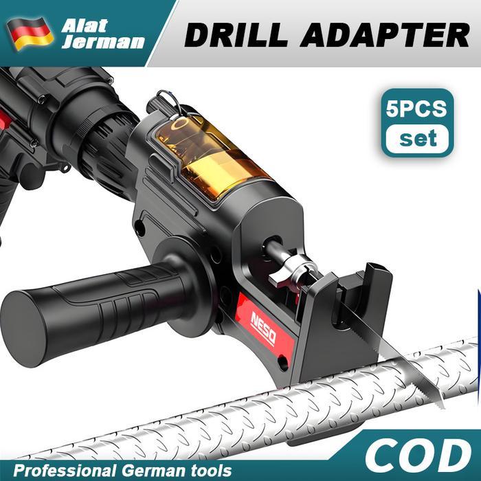 TERBARU Neso Alat Jerman Mesin Bor Adapter Jigsaw Gergaji Mesin (COD) Gergaji Mesin Adapter