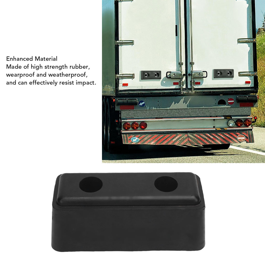 PROMO Rubber Dock Bumper Pad Truck Trailer Ramp Door Bumper Stop for RV Marine Boat Dock Cargo Trail
