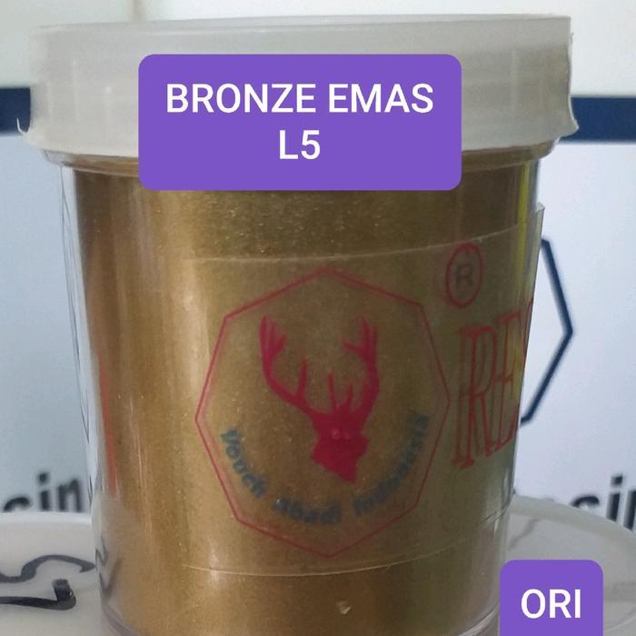 NEW BRONZE EMAS SERBUK EMAS 30 grm ori fukuda dan belgi SEPERTI LM Antam Diskon