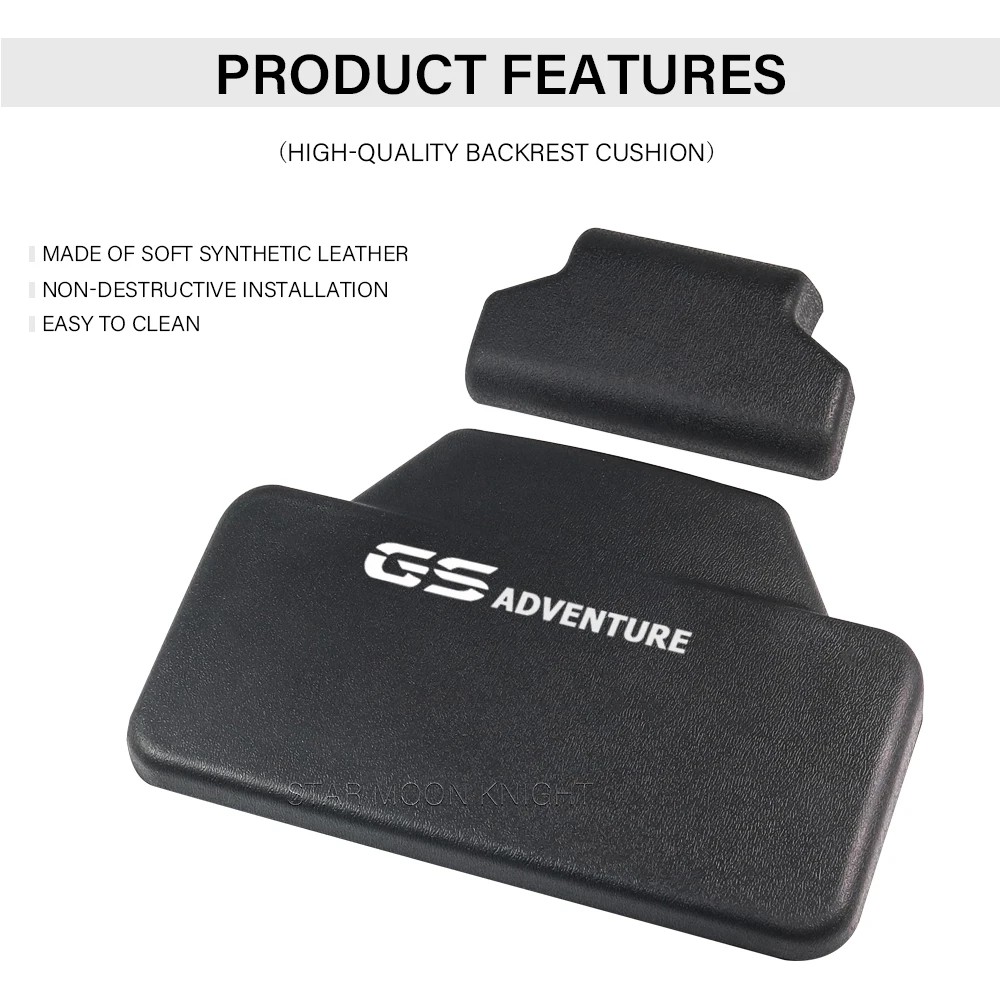 FOR BMW R1200GS LC R 1250 GS 1250GS F650GS R 1200 GS ADV G310R G310GS COMFORTABLE RUBBER BACKREST