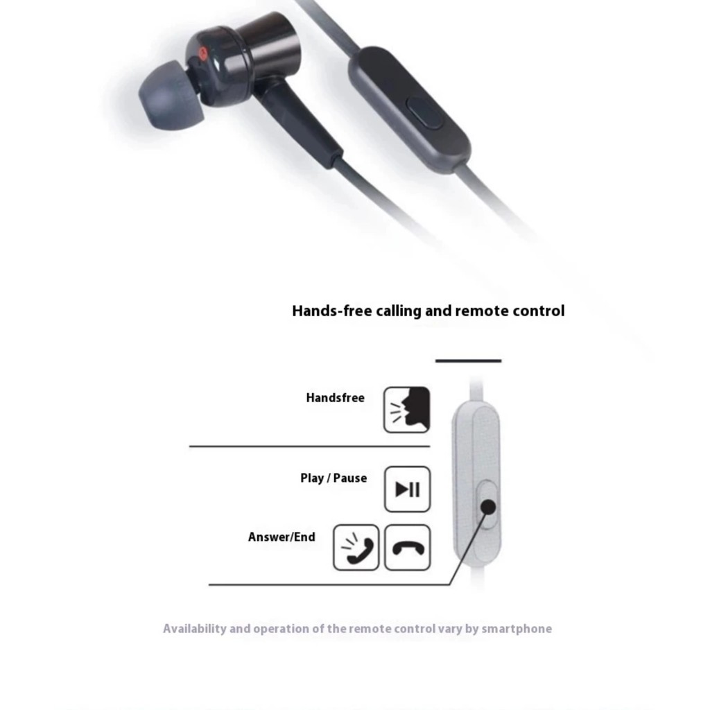 SONY MDR-XB75AP Extra Bass Wired In-Ear Headphones with Mic, Aluminum Housing, Tangle-Free Cable for