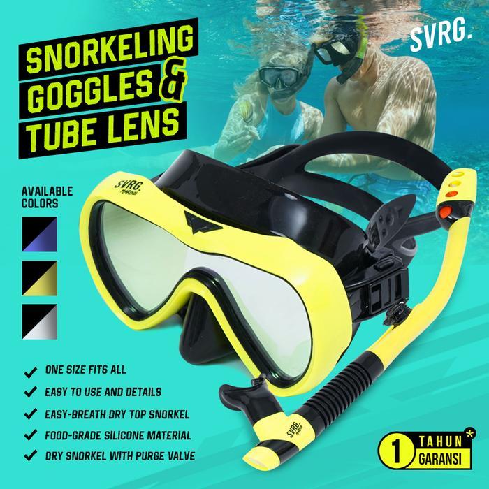 Speedo Cowfish - Kacamata Snorkeling - Snorkeling Goggles & Tubes - Kacamata Selam - Snorkle Mask