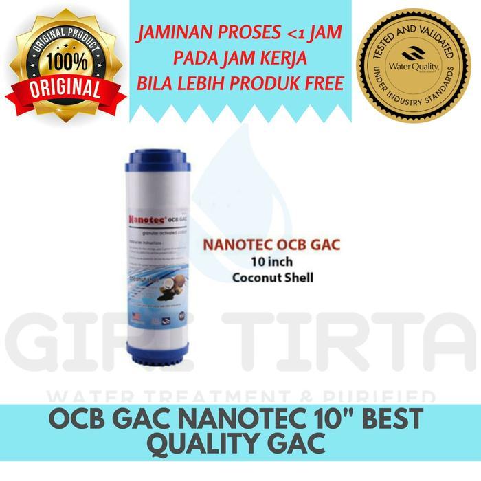 jedai.imoett OCB GAC Nanotec 10"/Filter Gac nanotec 10"/Gac nanotech 10"