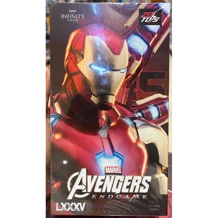 Ready ZD Toys Marvel Iron Man Mark 85 Action Figure Patung Pajangan Figure Ironman Mark 85 MK85