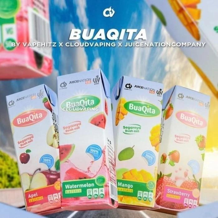 BV BUAQITA SALT BLUEBERRY ICE CREAM 30ML 30MG BY JUICENATION x RV