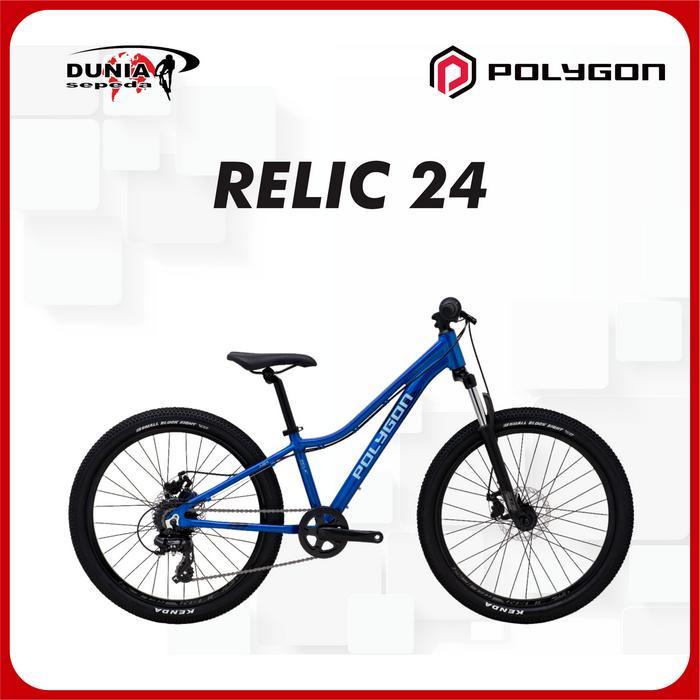 POLYGON SEPEDA ANAK RELIC 24 BLUE