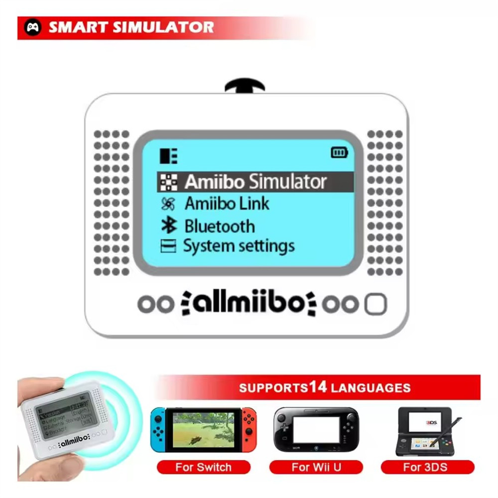 For Switch/Wiiu Gaming Accessories For Allmiibo Chargeable Intelligent Simulator Emulator