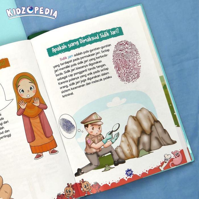 Buku Sains Anak - Kidzopedia Keajaiban Tubuh Manusia - Ensiklopedia Sains Anak Lengkap Ipa Sd Usia