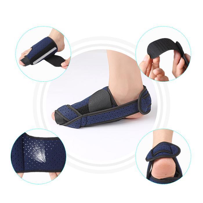 Bunion CORRECTOR KOREKSI Aluminum Bunion HALLUX Splint Pad Terapi JARI