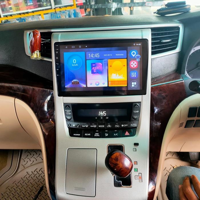 Head Unit Android Nakamichi 10 inch OEM Toyota Alphard 2008-2014