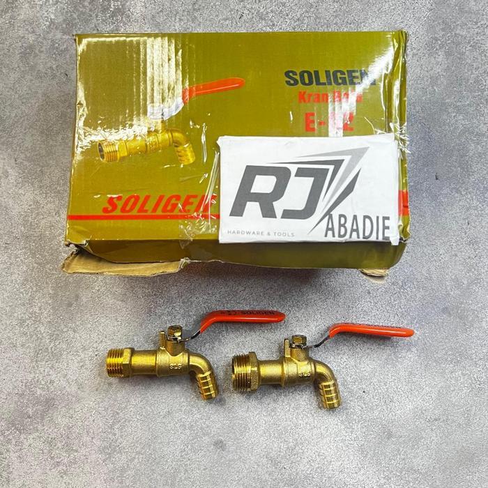 ID KRAN AIR KERAN BOLA TEMBOK TAMAN FULL KUNINGAN SOLIGEN E02 1/2" 3/4"