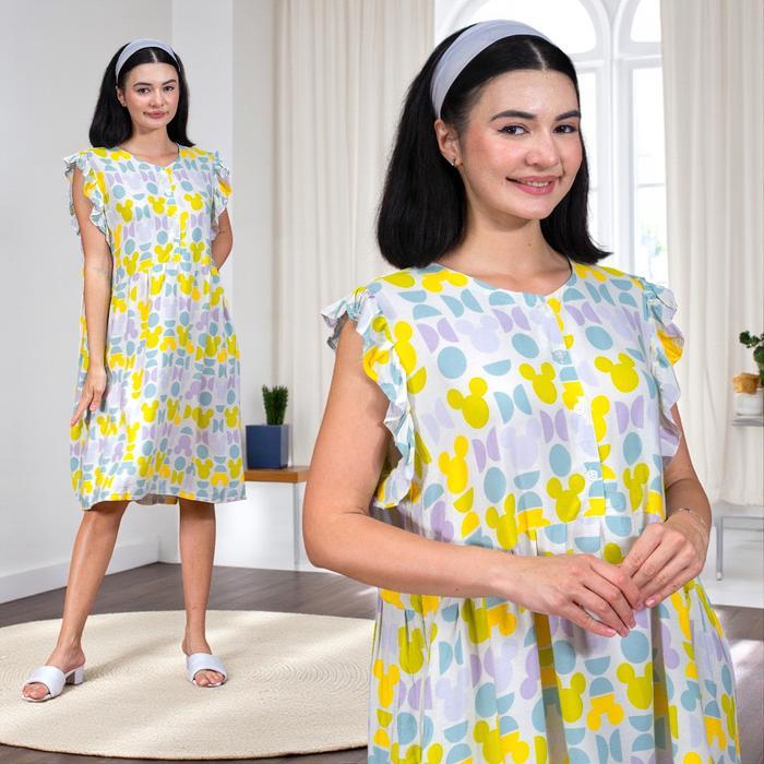 Oriana Homewear Midi Dress Daster Busui Vinesha Cantya Series