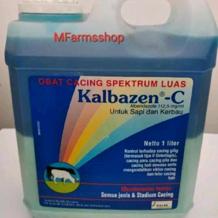 KALBAZEN C OBAT CACING CAIR