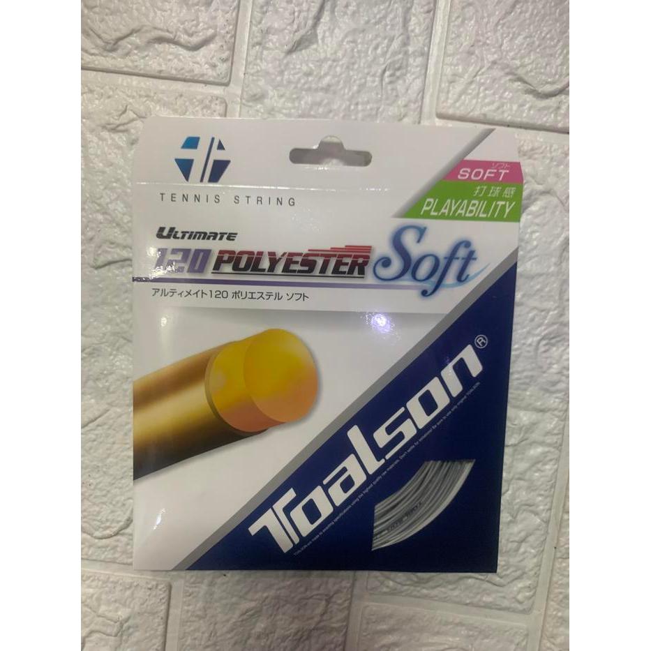 Senar Tenis Toalson Ultimate Polyester 120 Soft Original