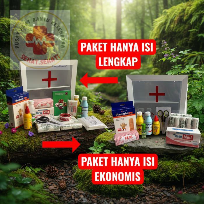 Ready Paket Isian Kotak P3K Dinding Ekonomis dan Lengkap (TANPA KOTAK)