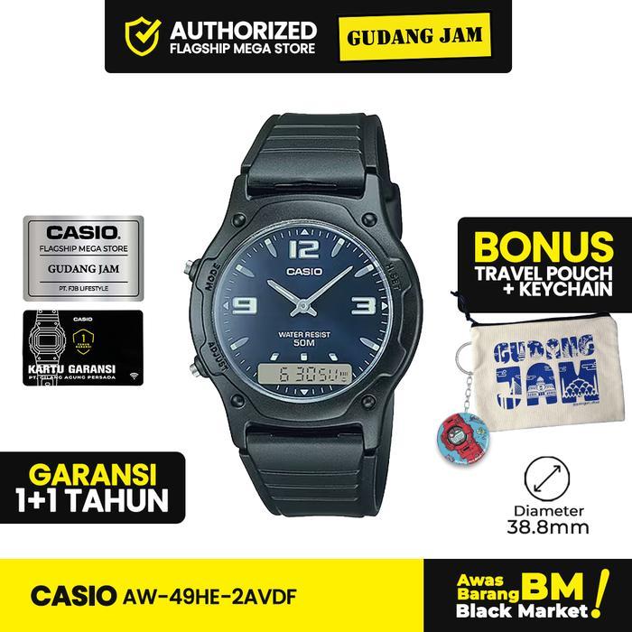PROMO BESAR Casio General AW-49HE-2AVDF AW-49HE AW-49 AW49HE AW49 Watches