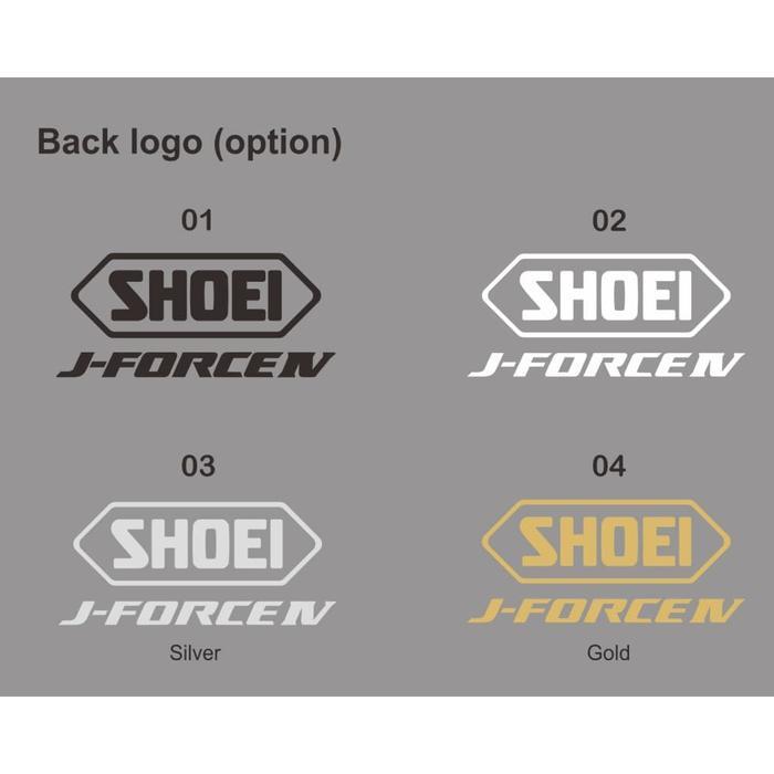 Sticker Set Helm Ink Dynamic Convert Shoei Jforce J Force Tbk