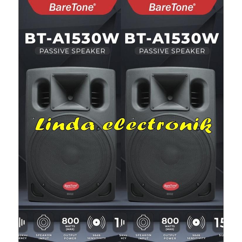speaker pasif baretone bta1530w bta 1530w 800 watt 1 buah