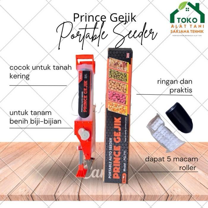 Prince Gejik / Alat tanam jagung & kacang kacangan (portable seeder)