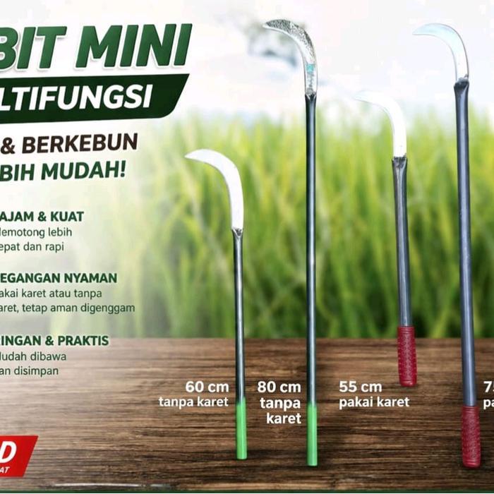 Sabit mini Multifungsi penyiang rumput-potong ranting/dahan-pemetik buah-dan kastrasi sawit