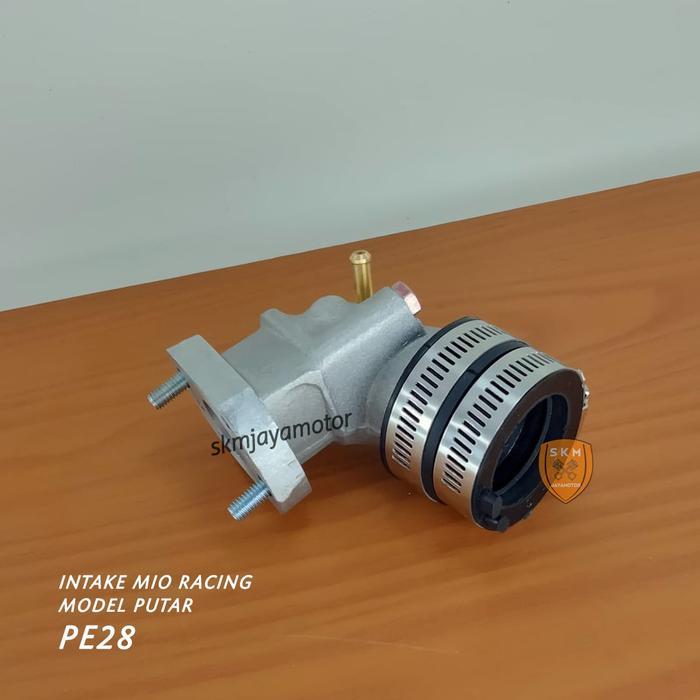 Intake manifold mio racing manipol mio putar untuk karbu pe28