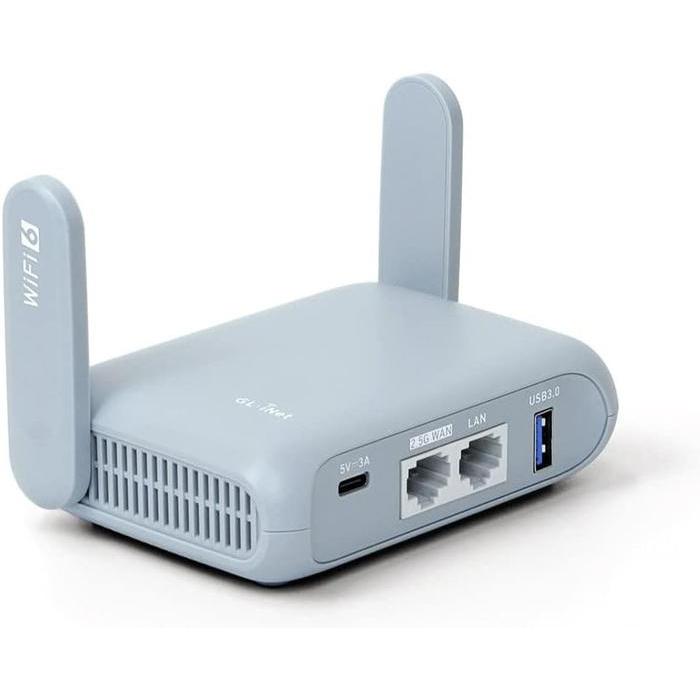 Gl.Inet Gl-Mt3000 (Beryl Ax) - Portable Travel Router [Import Us]