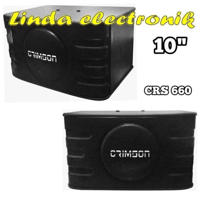 CRIMSON CRS 660 SPEAKER PASIF 10 INCH SOUND SYSTEM AUDIO