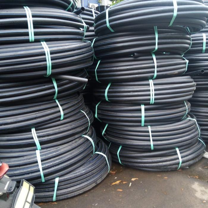 Pipa Hdpe 1 1/4 Inch Pn16 Rucika 100Meter / Selang Hitam Hdpe Terbaru 