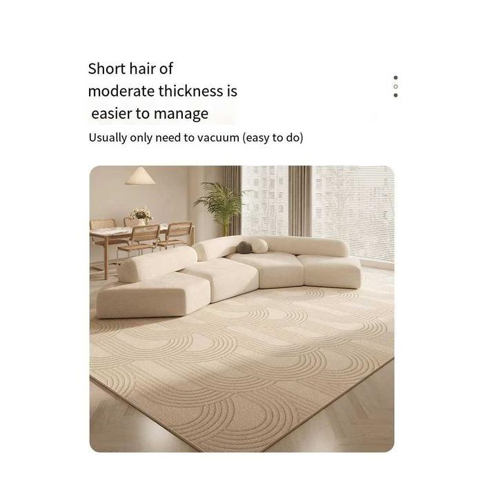 karpet lantai aesthetic permadani lembut luxury carpet