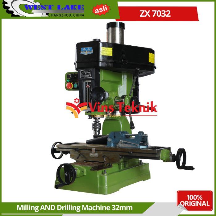 GRATIS ONGKIR West Lake ZX7032 Mesin Bor Drilling Milling Machine ZX 7032