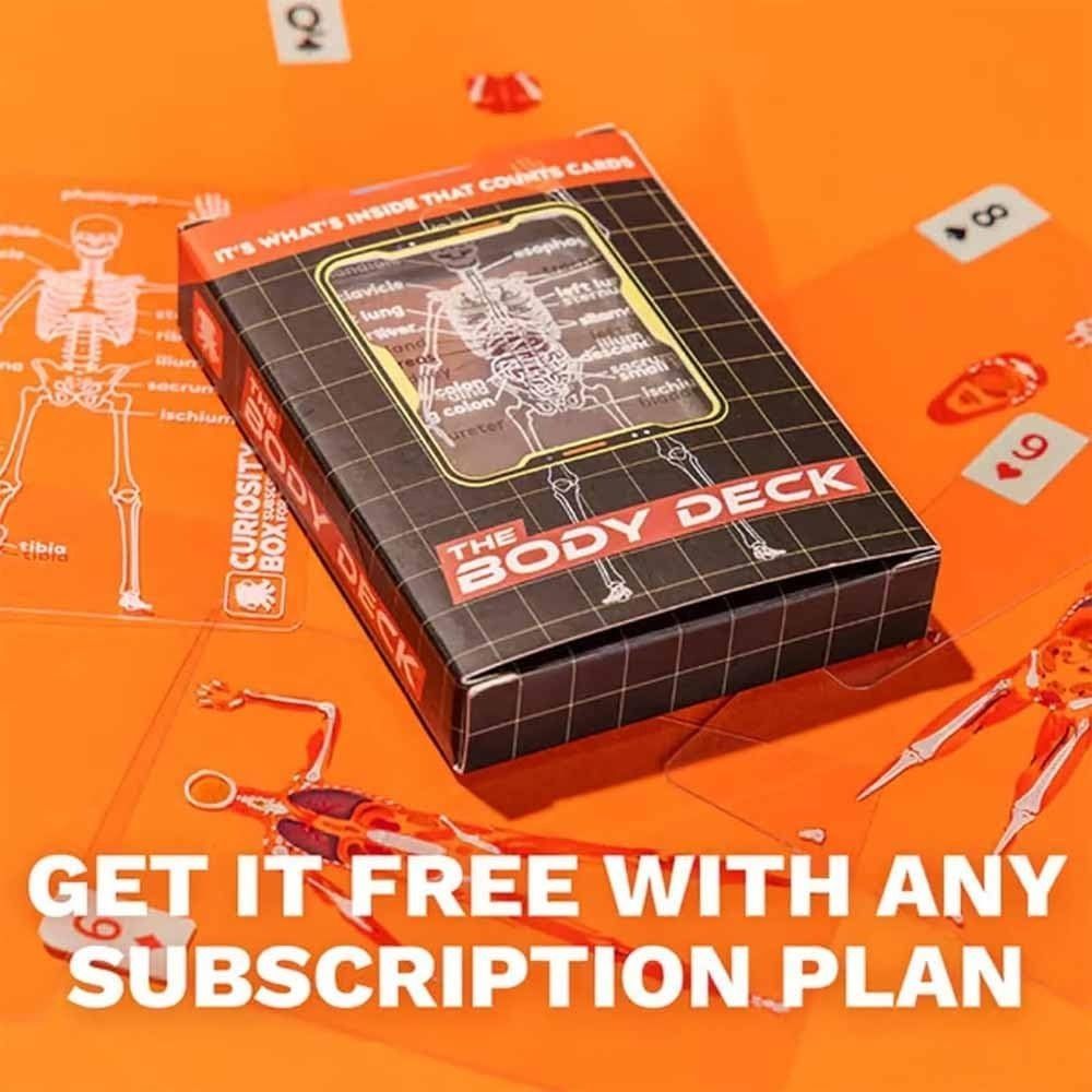 Mannequin Body Deck Human Anatomy Playing Cards Full Skeleton X-Ray Designs Hislaves The Body Deck