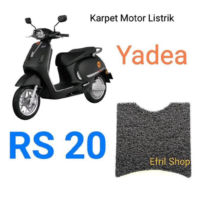 Ada Stok Karpet sepeda motor listrik Yadea RS20 atau RS 20