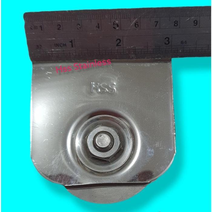Terlaris - RODA 3" INCH STAINLESS STEEL 201