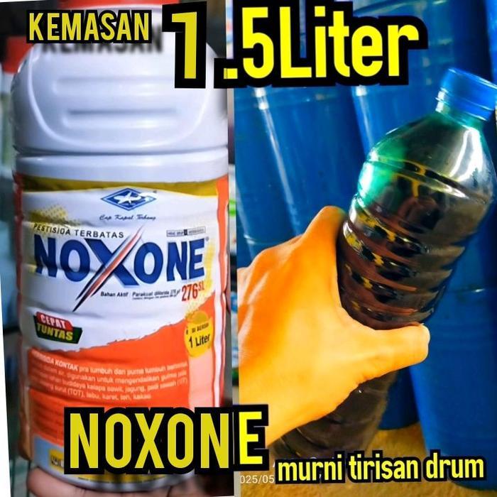 obat rumput jenis noxone kemasan 1.5Liter.tirisan drum..sangat ampuh basmi rumput liar..dosis