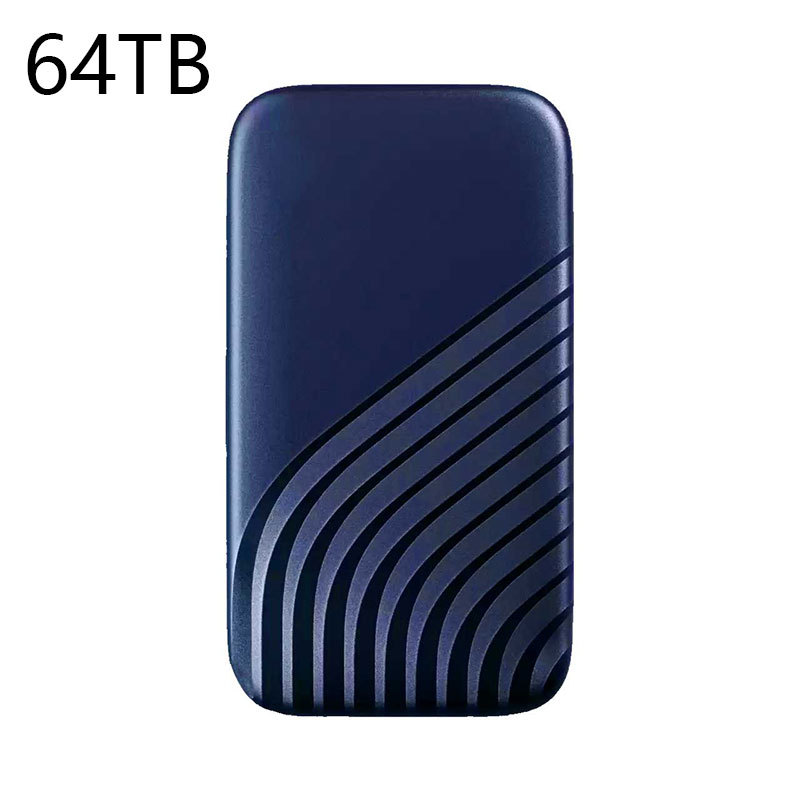 . Ssd 500Gb Flash Hard Drive External Type-C High Speed -