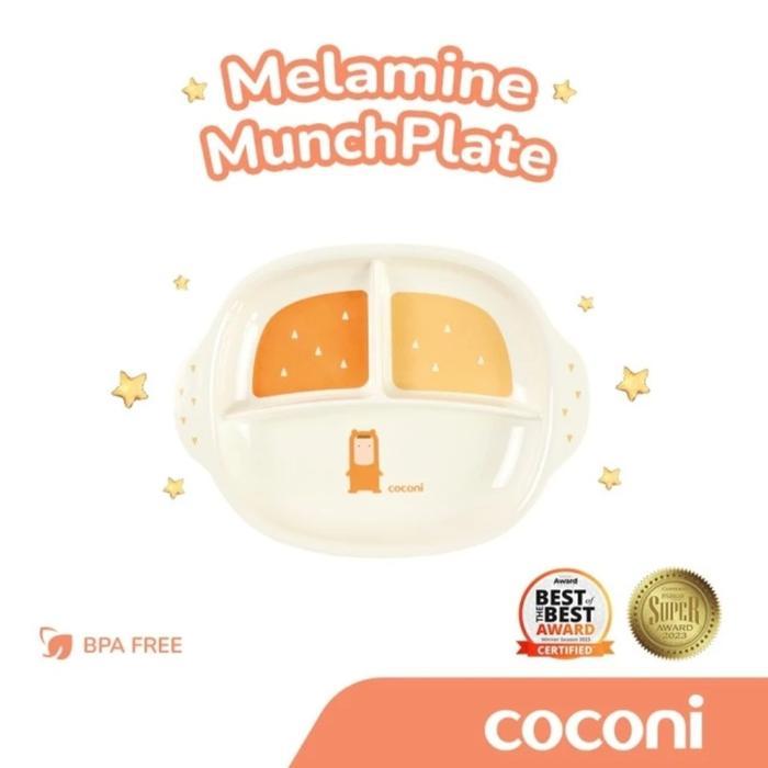 COCONI Melamine Munclate Piring Makan Bayi Anak