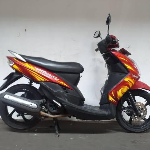 Cover Fullset Body Kasar Halus Mio Soul Karbulator Merah Polos