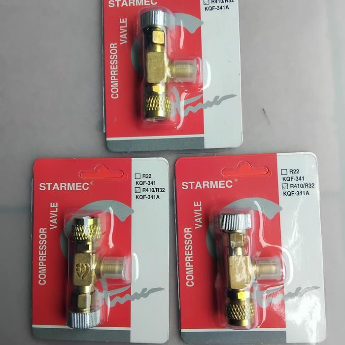 Can Tape Valve CT 341 / Kran Pembuka Freon R410 Drat Kecil