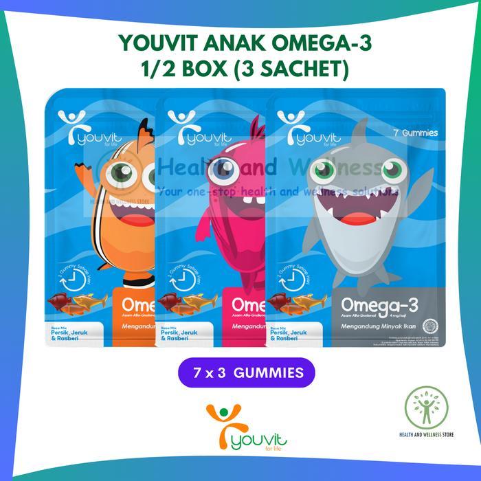 Sedia YOUVIT MY MULTIVITAMIN 3 ANAK 1/2 BOX 3 SACHET 21 MIES