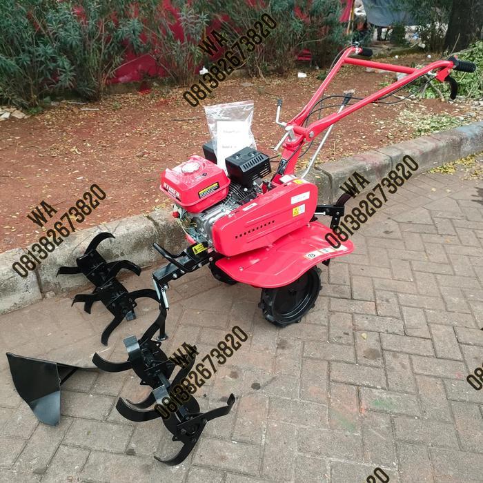 Mesin traktor mini | Bajak sawah di lahan kering merk tiger